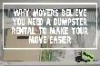 Dumpster Rentals Make Your Move Easier